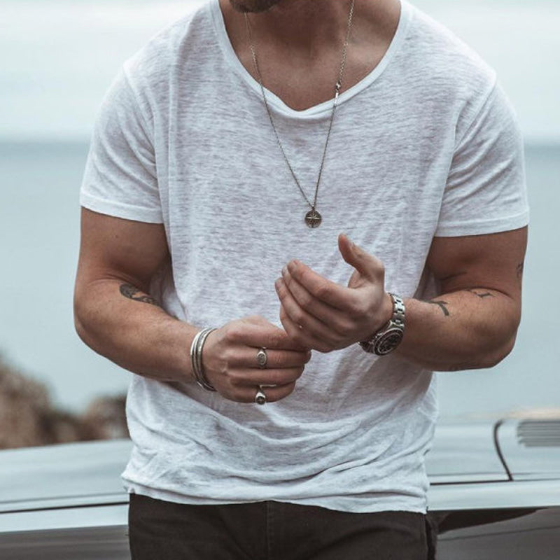 Léon - T-shirt homme pour l’été