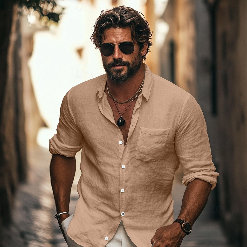 Gabriel - Chemise en lin pour l'été